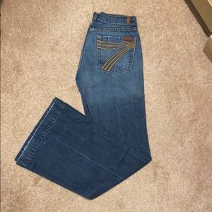 7 for all mankind jeans size 28